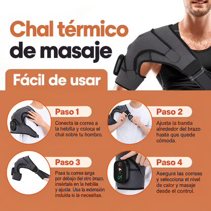 Chal térmico de masaje